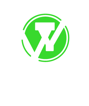 DryRun Security stacked logo, full color on dark